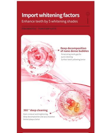 Cophksu Sp10 Probiotic Toothpaste Sp10 Ultra Whitening Toothpaste Super Probiotics Whitening Toothpaste Lightening SP-10 SP 10 Toothpaste (3 pcs) - Buy Online on GoSupps.com