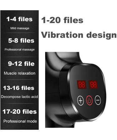 Electric Massage Gun - Ultimate Muscle Relaxation Device for Neck & Back Pain Relief - Buy Online on GoSupps.com