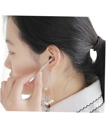 Buy Mikinona 2 Cotton Swabs & Ear Plugs - Reusable Black Cotton Buds for Babies | Iodine Swabs - Perfect for Gentle Cleaning - Buy Online on GoSupps.com