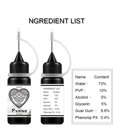 Temporary Tattoos Kit - 4 Pcs with 3 Colors | DIY Tattoos for Women, Kids & Men - 78 Pcs Stencils & Body Markers - Buy Online on GoSupps.com