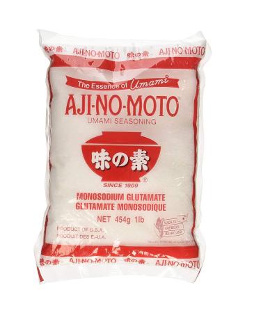 Ajinomoto MSG in Plastic Bag Umami Seasoning 454g / 1LB / 16oz(Pack of 1) Msg 1 Count (Pack of 1)