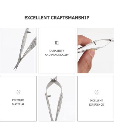 High-Quality Stainless Steel & Titanium Alloy Scissors for Metal Cuticle Eyebrows - Small Cosmetic Tools & Tweezers - International Shipping - Buy Online on GoSupps.com