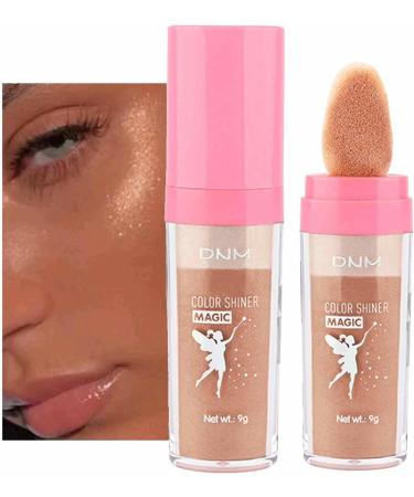 Face Highlighter | Makeup Powder Fairy Powder - Long Lasting Easy Using Patting Stick for Face Eyes Lips Body Sritob 03#bronze - Buy Online on GoSupps.com