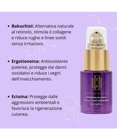 LBF Occhi Antiossident with Bakuchiol and Ectoin protects against Idrata and Riduce Occhiaie per one giovane and brightening 15 ml - Buy Online on GoSupps.com