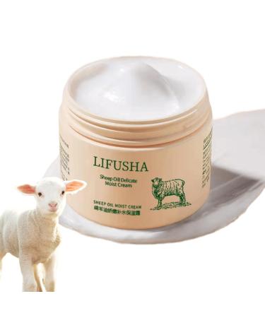 Lanolin Moisturizer Cream kin Moisturizer and Protectant Daily Repair Face Cream for Dry Use on face hands body Moisturizing Lotion Salve (140g)