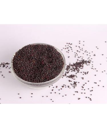 Kali Rai-Black Mustard-Raw Herbs-Mohari-Sarson Kaali-Brassica Nigra-Sarso Kali-Jadi Booti-Single Herbs (250 Gram) - Buy Online on GoSupps.com