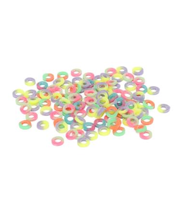 500 Pieces 1/8 Inch Rubber Bands - Professional Portable Braces for Dreadlocks Braids Dog Loops & More | Color Mixed - Buy Online on GoSupps.com