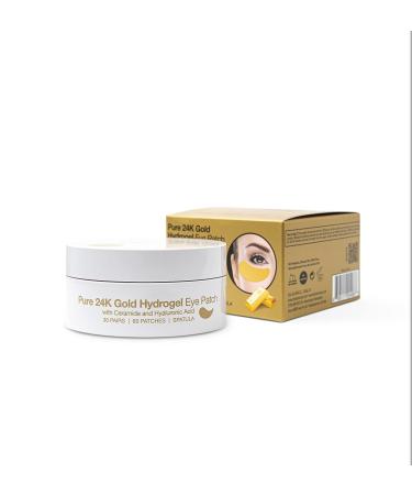 BioMiracle 24K Gold Hydrogel Eye Mask Patches - 60 Pieces | Under Eye Treatment for Firmness, Moisture, and Lifting - Buy Online on GoSupps.com