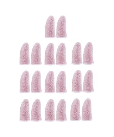 BESPORTBLE 13 Pairs Game Finger Cot Mobile Finger Cot Gaming Finger Guard Gaming Finger Sleeve Game Thumb Protector Finger Guards Gaming Thumb Sleeves Carbon Fiber Touch Screen Gel