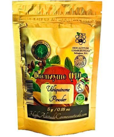 5g Coenzyme Q10 Powder - Anti-Aging Cosmetic Antioxidant for DIY Face Serum Cream Lotion & Moisturizer - Tighten Skin & Reduce Stretch Marks - Buy Online on GoSupps.com