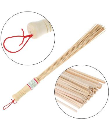 EPRHY Natural Massage Hammer Stick - Eco-Friendly Fitness Tool with Wooden Handle for Relaxation - Buy Online on GoSupps.com