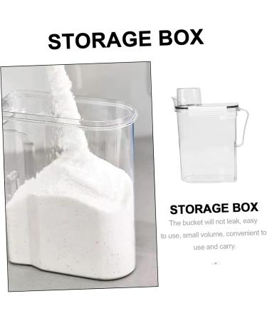 PLAFOPE 3pcs Laundry Storage Box Fabric Softener Holder Tide Laundry Liquid Plastic Transparent - Buy Online on GoSupps.com