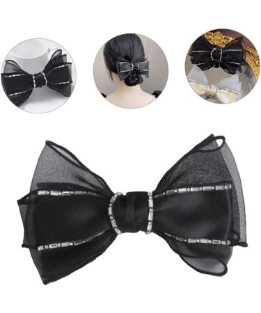 minkissy Accessories Fabric Butterfly Hair Clip Bow Barrettes Women girls hair clip womens hair accessories womens hair clips black bows white hair clips Miss rhinestone South Korea Hair - Buy Online on GoSupps.com