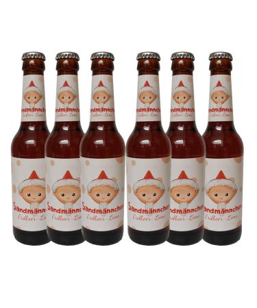 Generisch Strawberry Sandman Limo 6 x 0.33 l