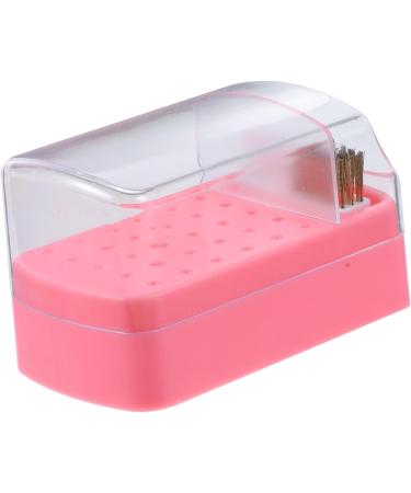 Beavorty 4pcs nail polish head box nail bits nail art supplies cleaning stuff nail tech organizers and storage drill bit holder for nails nail drill bits container nail grinding tool case - Buy Online on GoSupps.com