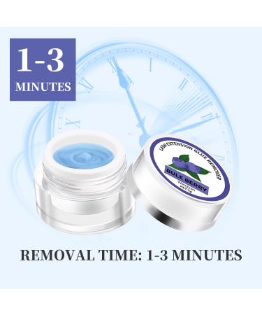 Eyelash Glue Remover 5ml - Powerful Low Irritation Formula for Sensitive Skin - Professional & Personal Use - Blueberry Scented - Buy Online on GoSupps.com