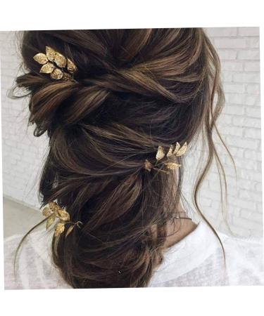Buy Snap Clips Wedding Hairpins | Gold & Silver Leaf Hair Accessories for Bridesmaids & Women - Buy Online on GoSupps.com