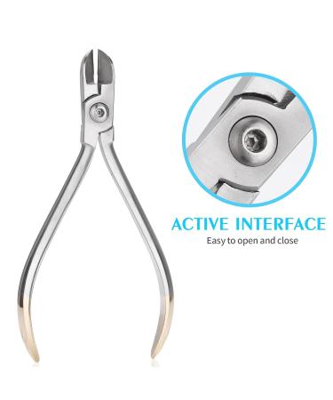 ANNWAN Braces Wire Cutter - Professional Stainless Steel Orthodontic Cutters | Durable Lightweight Dental Ligature Plier for Braces - Buy Online on GoSupps.com