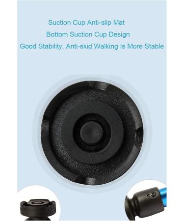 JUNZAI Lightweight Adjustable Underarm Crutches Aluminum Alloy Tube with Arm Support of Double-Function Shock Absorber Medical Fracture Aids for All Kinds of People or Obese People - Buy Online on GoSupps.com