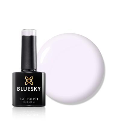 Bluesky Gel Nail Polish Clear Pink 80523 Baby Pink French French Manicure Lemonade Light Pink Long Lasting Chip Resistant 10 ml (Requires Drying Under UV LED Lamp) Clear Pink 10 ml (Pack of 1)