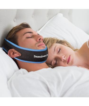 SnoreShield Adjustable Anti Snoring Chin Strap - Instant Snoring Solution for Natural Relief - Buy Online on GoSupps.com
