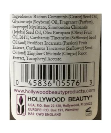 Hollywood Beauty Jamaican Black Castor Oil W/Jojoba Oil 3 Oz (Pack Of 2) - Buy Online on GoSupps.com