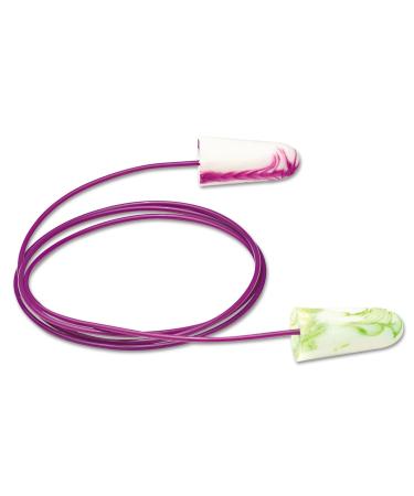 Moldex 6654 SparkPlugs Single-Use Earplugs Corded 33NRR Asst. Colors 100 Pairs