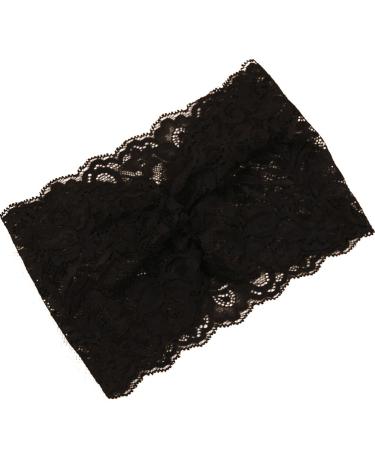 Demarkt lace hairband headband headband hair accessory black