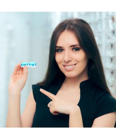 Beaupretty Colored Contact Lenses Travel Case Set with Tweezers | Eye Contact Holder & Makeup Remover | International Shipping Available - Buy Online on GoSupps.com
