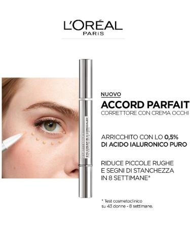 L'Or al Paris Accord Corrector Parfait Eye Cream - Medium Tone 3-5N Natural-Beige | International Shipping Available - Buy Online on GoSupps.com