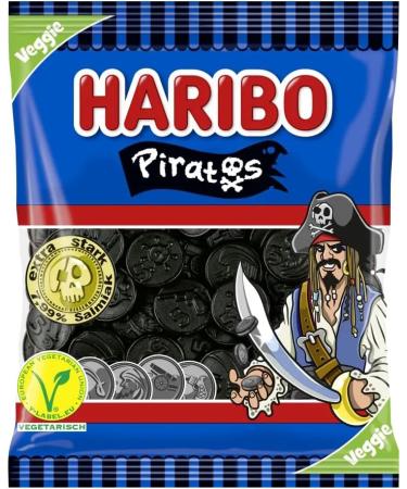 Liquorice Katinchen Liquorice Piratos Total 8 Bags of 175 g Sweets in Bag Including Shop of Wonder Thank You Sticker - Buy Online on GoSupps.com