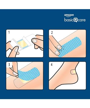 Amazon Basic Care Blister Plasters - 20 Pack | Protection for Blisters | International Shipping Available - Buy Online on GoSupps.com