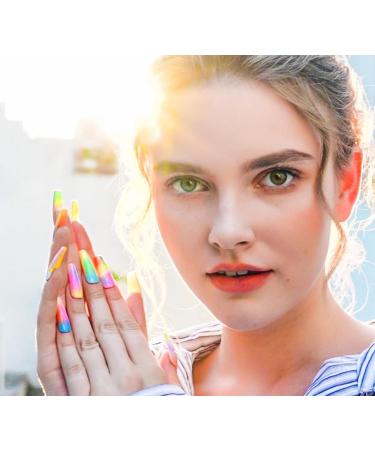 AIMEILI Easter Pastel Gel Nail Polish Set 8ml 12 Colours Spring Summer Pink Yellow Blue Purple Soak Off UV LED Gel Nail Polishes Nail Art Gel Polish Gift Kit 9 KIT12-9_8ML 0.67 ml (Pack of 12) - Buy Online on GoSupps.com