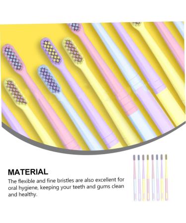 JECOMPRIS 8S Ice Cream Toothbrush Set - Small Head Brightening Rubber Household & Kids Toothbrush - Perfect for Adults & Children - Buy Online on GoSupps.com