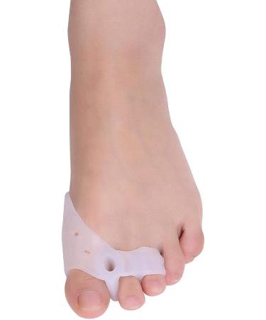 Pinky Toe Separator & Protector | Prevent Overlapping Toes | Ideal for Nighttime, Yoga & Running | 2 Pairs - Buy Online on GoSupps.com