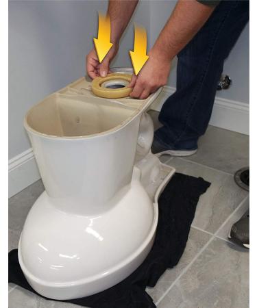 Plumb Pak K836-1 Standard Toilet Wax Gasket | For 3 or 4 Waste Lines | Honey Yellow - Buy Online on GoSupps.com