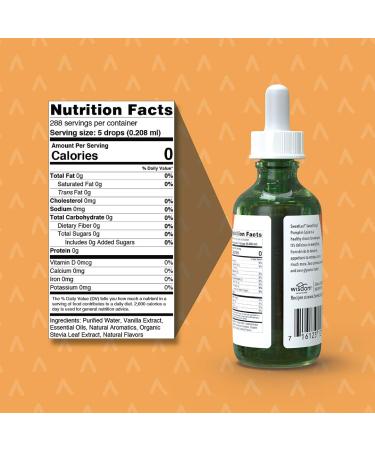 SweetLeaf Pumpkin Spice Liquid Stevia 2 Fl Oz - Non-GMO, Sugar Free, Keto Friendly - Buy Online on GoSupps.com