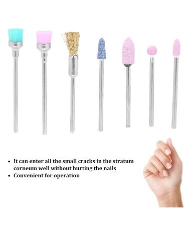45PC Nail Drill Set - Acrylic Gel Polish Grinding Heads Nail Files & Manicure Accessories for Home Salon - Buy Online on GoSupps.com