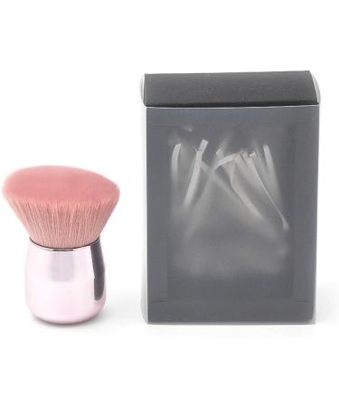 Ranvi Foundation Brush Portable Mineral Brush Angle Large Face Brush Pink Round Brush + Bevel Brush 2PCS - Buy Online on GoSupps.com