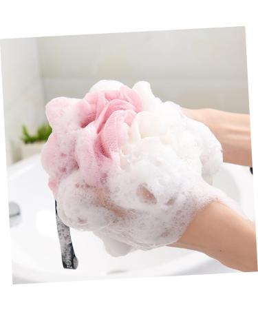 5pcs Healeved Bath Scrubber Sponges - Kid-Friendly Shower Foam & Mesh Bath Balls | Korean Body Wash Accessories - Buy Online on GoSupps.com