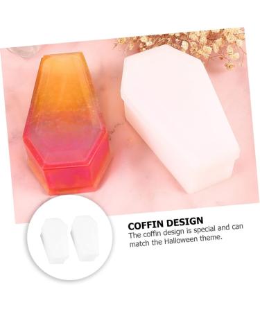 ABOOFAN 2 Sets Epoxy Coffin Mold Molds for Resin Diy Casting Storage Silicone Mold Craft Supplies Halloween - Buy Online on GoSupps.com