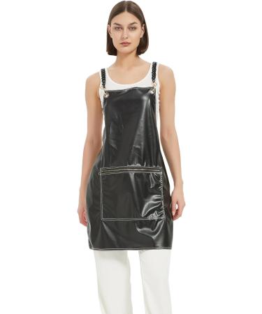 MIKI WELL Hair Stylist Apron - Adjustable Apron with Pockets Black Bark - Buy Online on GoSupps.com