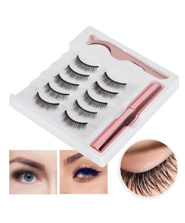 Buy Magnetic False Eyelashes & Eyeliner Set | Reusable Eyelash Extension Tool Kit (#022) - Ship Worldwide - Buy Online on GoSupps.com