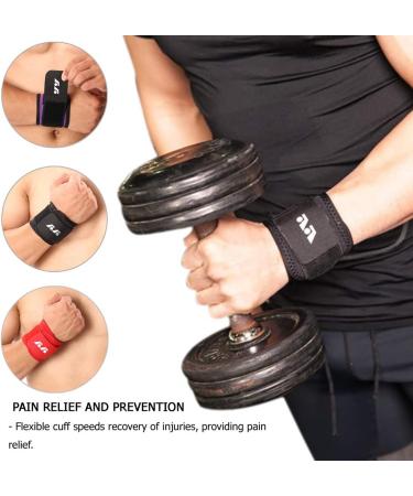 Wrist Brace for Ganglion Cyst, Arthritis, Carpal Tunnel - Breathable Sport/Fitness Support for Men and Women (Black) - Buy Online on GoSupps.com
