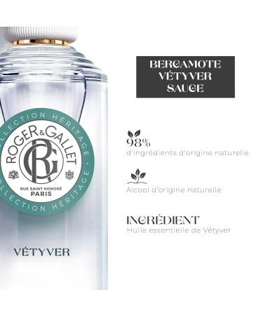 Roger & Gallet V tyver Scented Water 100ml - Luxury Fragrance for Men | Buy Online Internationally - Buy Online on GoSupps.com