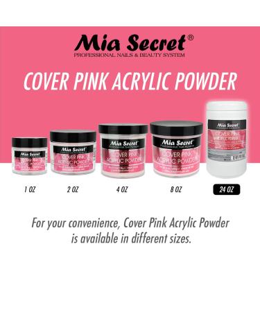 Mia Secret Cover Pink Acrylic Powder 1.5 lbs - Professional Nail Enhancement Supplies - Buy Online on GoSupps.com