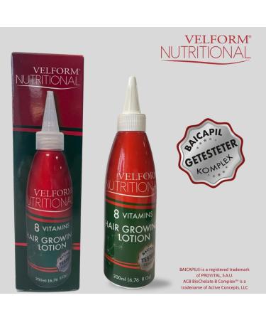 Velform Nutritional 200 ml Nourishing Vitalizing Hair Lotion - Buy Online on GoSupps.com