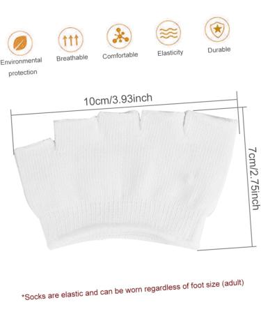 Tovinanna 12 Couples Half Socks - Women's No-Show & Five Toe Socks for Sandals Heels Sneakers & Yoga | International Shipping - Buy Online on GoSupps.com