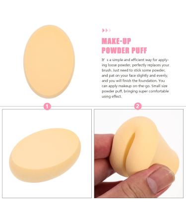 FRCOLOR 12 Pcs Professional Makeup Sponges - Hydrophilic Blending Puffs for Cream Foundation - Oval Design - International Shipping Available - Buy Online on GoSupps.com