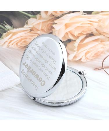Zuo Bao Coworker Makeup Mirror - Thank You & Leaving Gift for Amazing Coworker - Buy Online on GoSupps.com